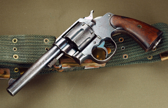 Colt M-1917 .45 caliber revolver