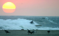 Sunset, Del Mar Beach