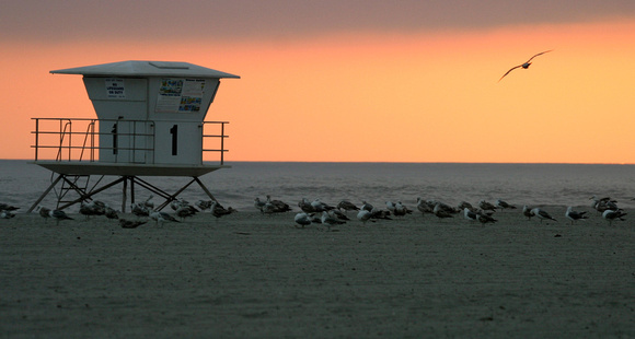 Sunset, Del Mar Beach
