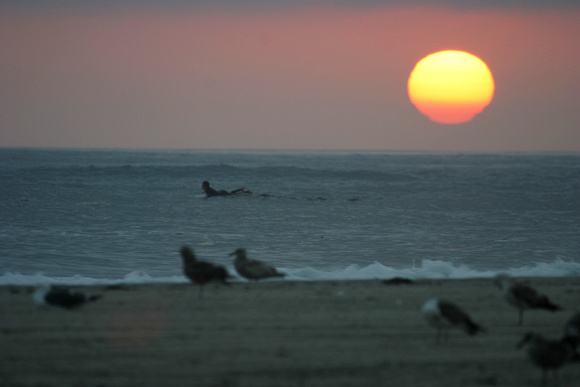 Sunset, Del Mar Beach